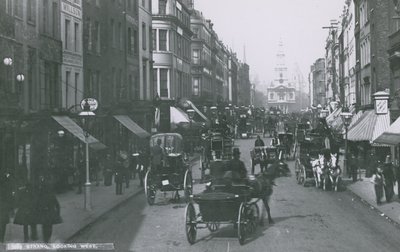 Strand, Looking West by English Photographer